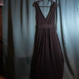 Black tank style dress